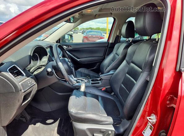 JM3KE2DY3G0790322 2016 MAZDA CX-5 Maroon Սալոնի դիմացի տեսք