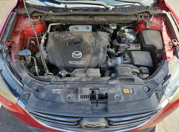 JM3KE2DY3G0790322 2016 MAZDA CX-5 Maroon Շարժիչի բաժամունքի տեսք