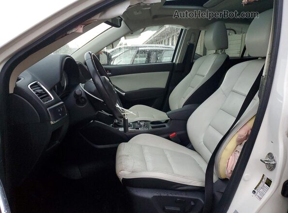 JM3KE2DY3G0793365 2016 MAZDA CX-5 White Սալոնի դիմացի տեսք