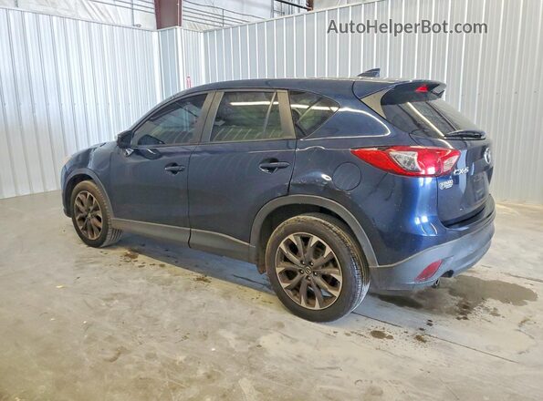 JM3KE2DY6G0628636 2016 MAZDA CX-5 Blue Trasero izquierdo