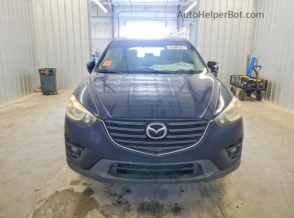JM3KE2DY6G0628636 2016 MAZDA CX-5 Blue Vista frontal