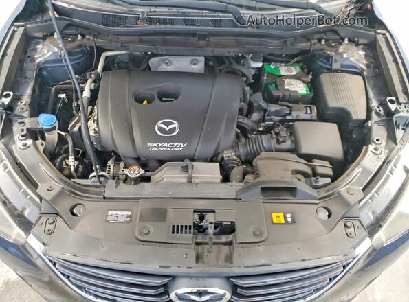 JM3KE2DY6G0628636 2016 MAZDA CX-5 Blue Vista del compartimento del motor