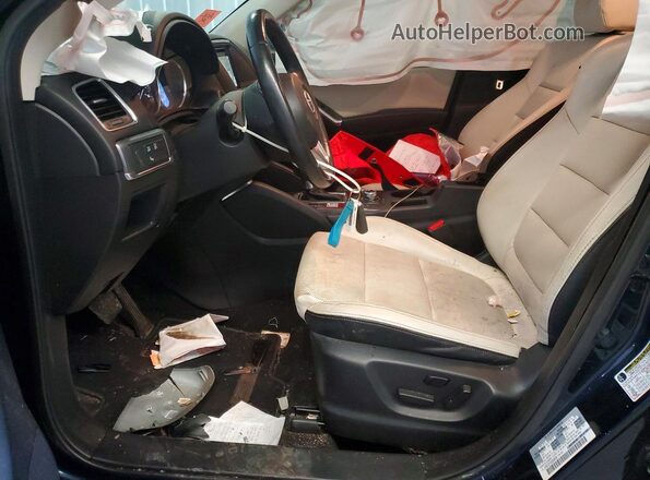 JM3KE2DY6G0628636 2016 MAZDA CX-5 Blue Vista interior delantera