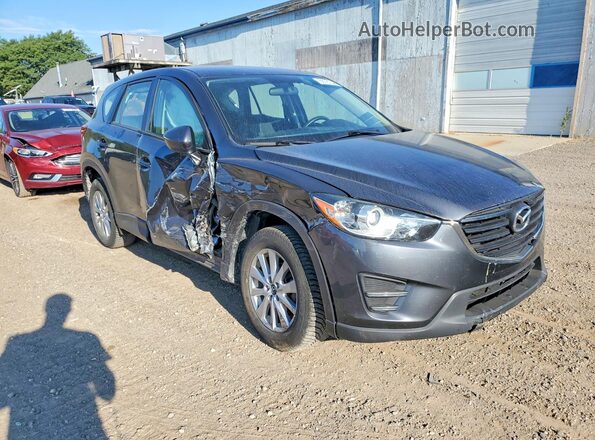 JM3KE4BY0G0771273 2016 MAZDA CX-5 Угольный Передняя правая четверть