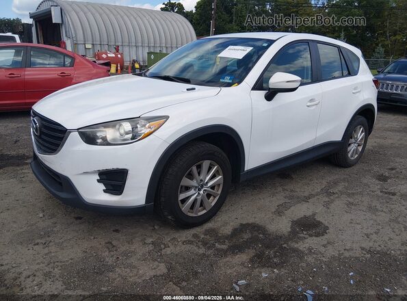 JM3KE4BY3G0629550 2016 MAZDA CX-5 White Przód lewy