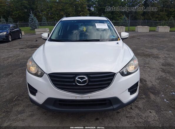 JM3KE4BY3G0629550 2016 MAZDA CX-5 White Widok zestawu wskaźników