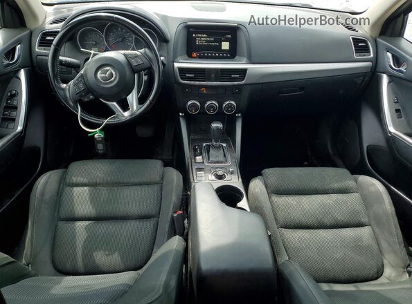 JM3KE4CY5G0859976 2016 MAZDA CX-5 Blue წინა პანელის ხედი