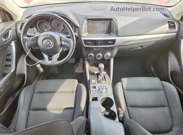 JM3KE4CY6G0806123 2016 MAZDA CX-5 Red Առջևի վահանակի տեսք
