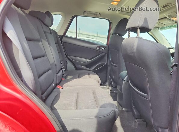 JM3KE4CY6G0806123 2016 MAZDA CX-5 Red Սալոնի հետևի տեսք