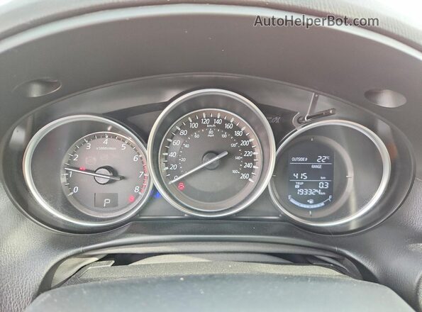 JM3KE4CY6G0806123 2016 MAZDA CX-5 Red Սարքավորումների վահանակի տեսք
