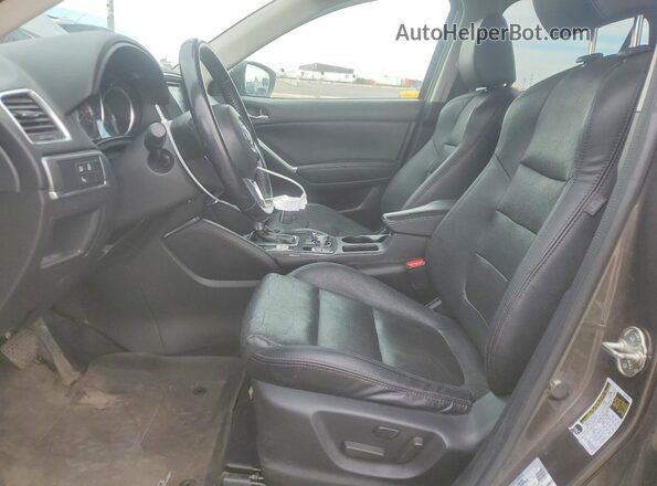 JM3KE4DY1G0865899 2016 MAZDA CX-5 Brown Вид салону спереду