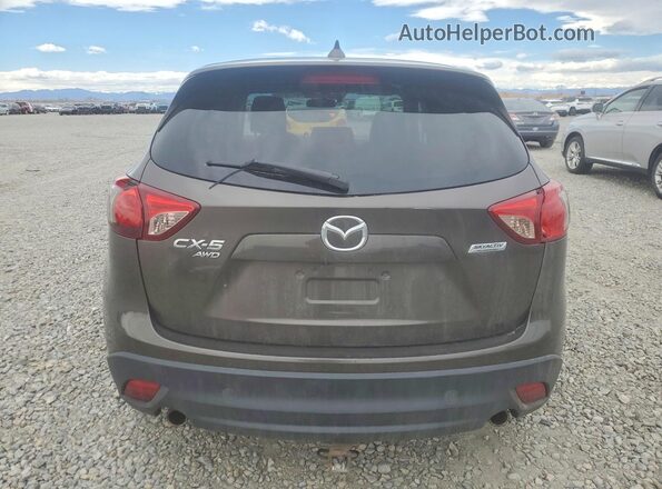 JM3KE4DY1G0865899 2016 MAZDA CX-5 Brown Вид ззаду
