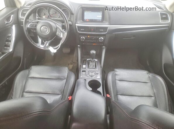 JM3KE4DY1G0865899 2016 MAZDA CX-5 Brown Вид панелі приладів