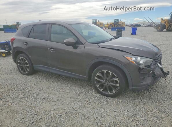 JM3KE4DY1G0865899 2016 MAZDA CX-5 Brown Передня права чверть