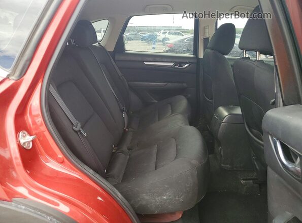 JM3KFABL3H0216593 2017 MAZDA CX-5 Red Widok wnętrza z tyłu