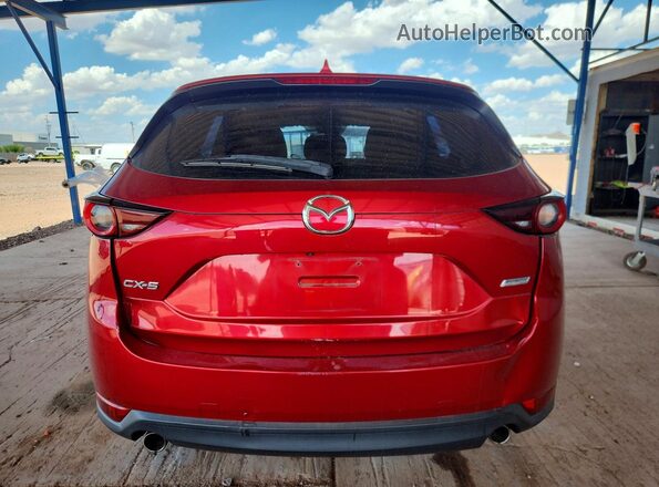 JM3KFABM1J0366510 2018 MAZDA CX-5 Red Вид ззаду