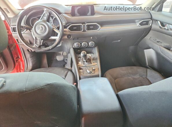 JM3KFABM1J0366510 2018 MAZDA CX-5 Red Вид панелі приладів