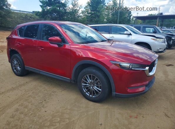 JM3KFABM2J0438394 2018 MAZDA CX-5 Burgundy Передня права чверть