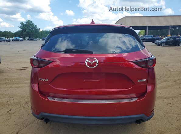 JM3KFABM2J0438394 2018 MAZDA CX-5 Burgundy Вид ззаду