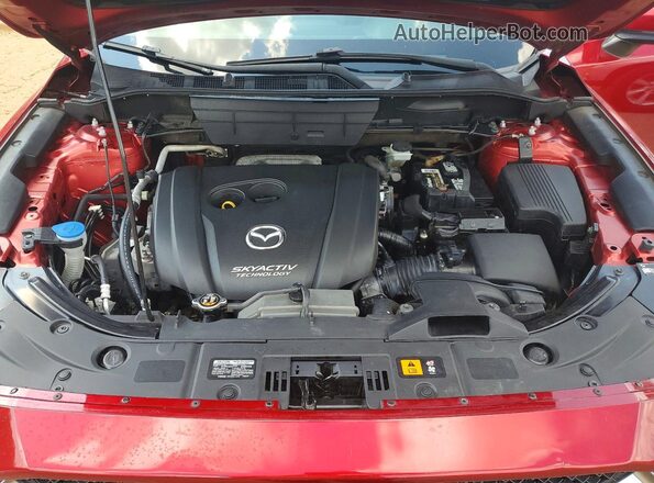 JM3KFABM2J0438394 2018 MAZDA CX-5 Burgundy Вид задньої частини салону