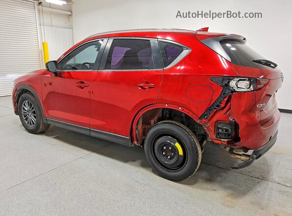 JM3KFABM3M0318401 2021 MAZDA CX-5 Бордовый Задняя левая четверть