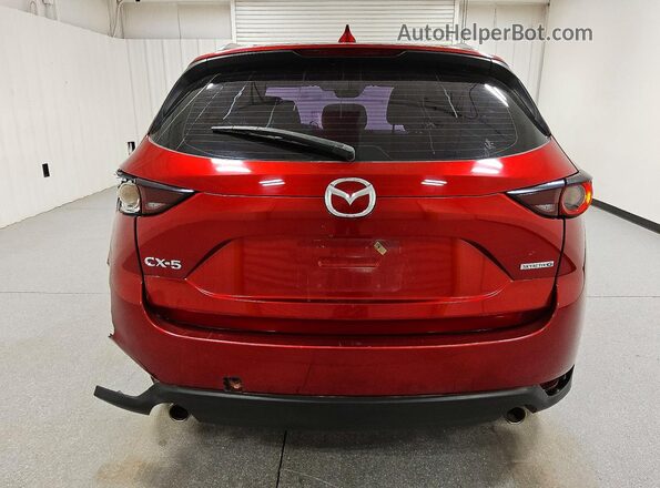 JM3KFABM3M0318401 2021 MAZDA CX-5 Бордовый Вид сзади