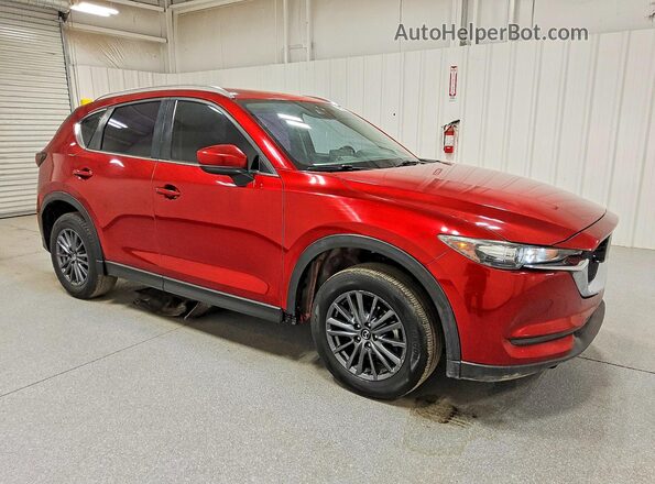 JM3KFABM3M0318401 2021 MAZDA CX-5 Бордовый Передняя правая четверть
