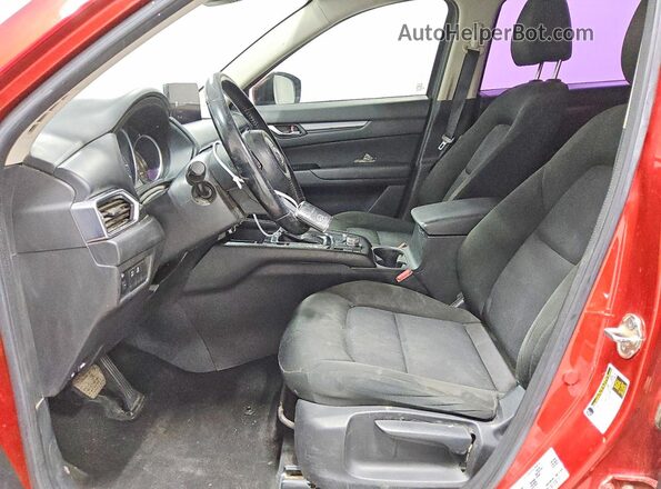 JM3KFABM3M0318401 2021 MAZDA CX-5 Бордовый Вид салона спереди