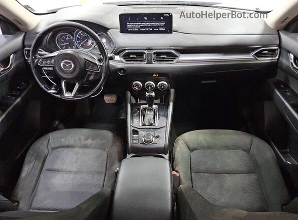 JM3KFABM3M0318401 2021 MAZDA CX-5 Бордовый Вид панели приборов