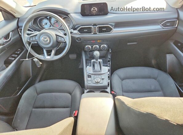 JM3KFABM8K1506628 2019 MAZDA CX-5 White Առջևի վահանակի տեսք
