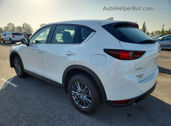 JM3KFABM8K1506628 2019 MAZDA CX-5 White Հետևի ձախ