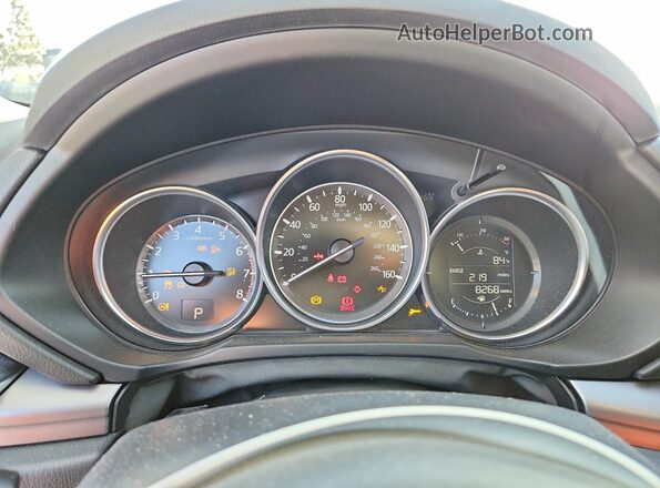 JM3KFABM8K1506628 2019 MAZDA CX-5 White Սարքավորումների վահանակի տեսք
