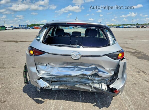 JM3KFABM9K1522529 2019 MAZDA CX-5 Silver Вид ззаду