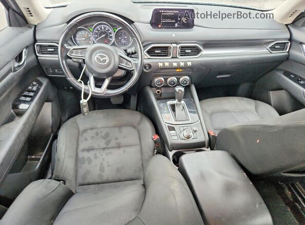 JM3KFABM9K1522529 2019 MAZDA CX-5 Silver Вид панелі приладів