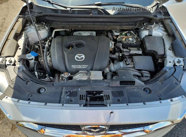 JM3KFABM9K1522529 2019 MAZDA CX-5 Silver Вид підкапотного простору