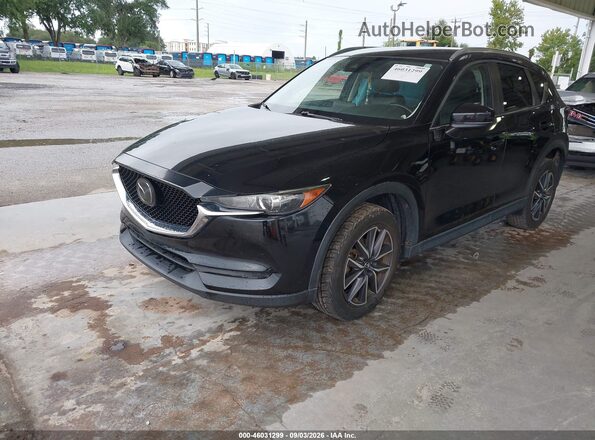 JM3KFACM0J1398504 2018 MAZDA CX-5 Black Передня ліва чверть