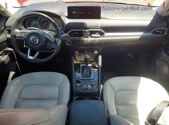 JM3KFACM1M0317309 2021 MAZDA CX-5 Красный Вид панели приборов
