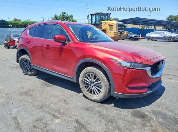 JM3KFACM1M0317309 2021 MAZDA CX-5 Красный Передняя правая четверть