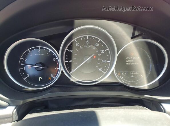 JM3KFACM1M0317309 2021 MAZDA CX-5 Красный Вид щитка приборов