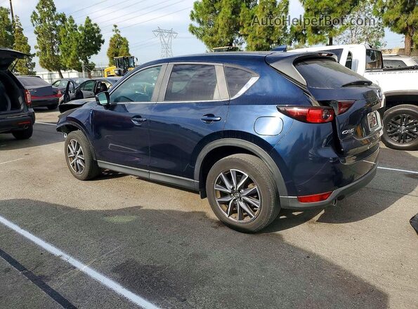 JM3KFACM3J0470186 2018 MAZDA CX-5 Blue უკანა მარცხენა