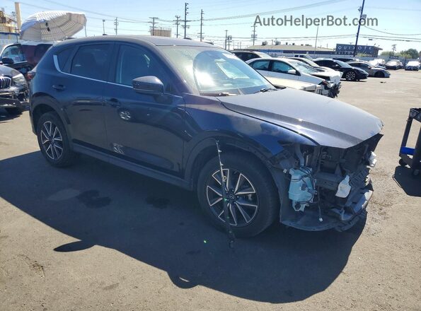 JM3KFACM3J1439630 2018 MAZDA CX-5 Blue Առջևի աջ