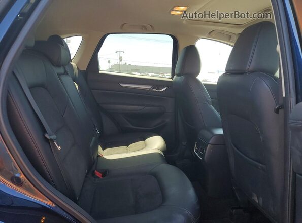 JM3KFACM3J1439630 2018 MAZDA CX-5 Blue Սալոնի հետևի տեսք