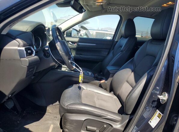 JM3KFACM3J1439630 2018 MAZDA CX-5 Blue Սալոնի դիմացի տեսք