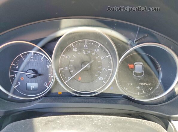 JM3KFACM3J1439630 2018 MAZDA CX-5 Blue Սարքավորումների վահանակի տեսք