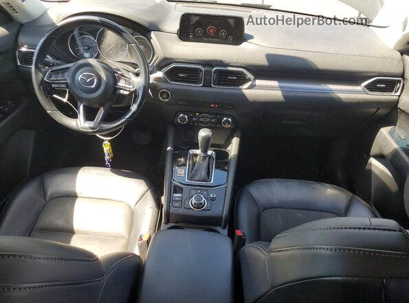 JM3KFACM3J1439630 2018 MAZDA CX-5 Blue Առջևի վահանակի տեսք
