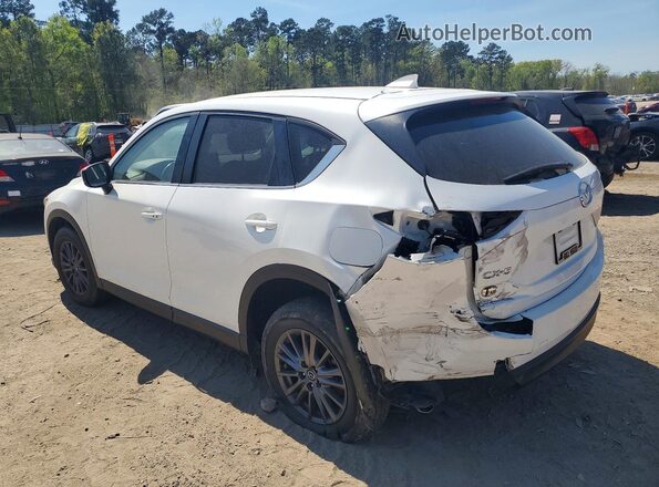 JM3KFACM9M0317817 2021 MAZDA CX-5 Белый Задняя левая четверть