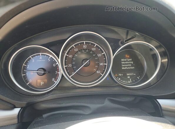 JM3KFACM9M0317817 2021 MAZDA CX-5 Белый Вид щитка приборов