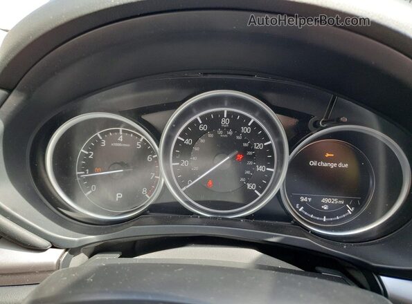 JM3KFACM9M0480516 2021 MAZDA CX-5 Black Widok zestawu wskaźników