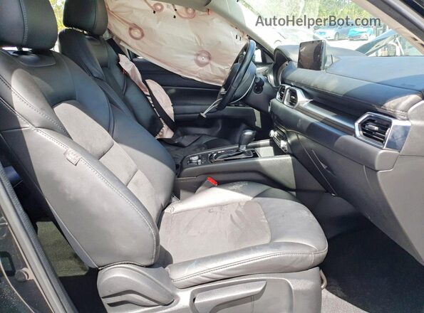 JM3KFACM9M0480516 2021 MAZDA CX-5 Black Widok wnętrza z przodu