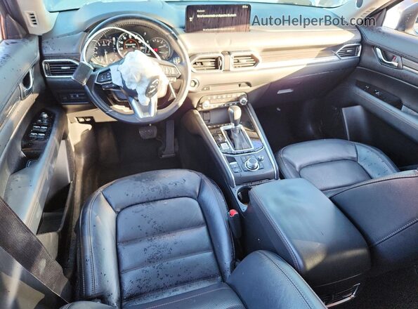 JM3KFADM0M0331622 2021 MAZDA CX-5 Синий Вид панели приборов